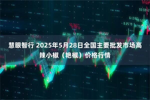 慧眼智行 2025年5月28日全国主要批发市场高辣小椒（艳椒）价格行情