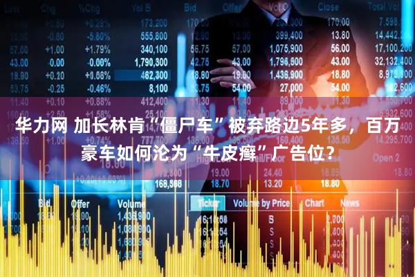 华力网 加长林肯“僵尸车”被弃路边5年多，百万豪车如何沦为“牛皮癣”广告位？